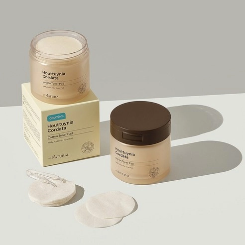 Houttuynia Cordata Cotton Toner Pad, 80ea - Image 7