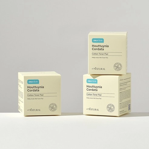 Houttuynia Cordata Cotton Toner Pad, 80ea - Image 3