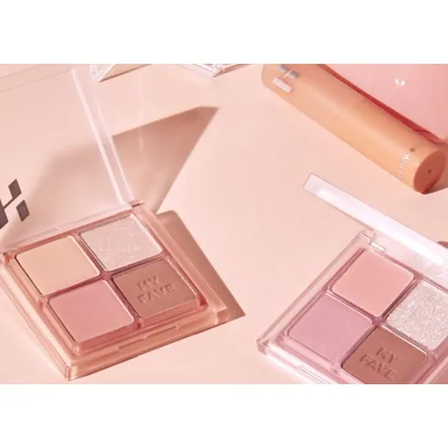 My Fave 4-Color Shadow Palette, 6.4g, Dreamy, 1pack - Image 2
