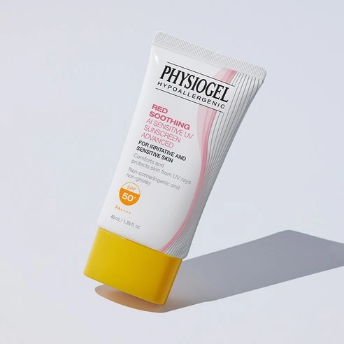 Red Soothing AI Sunscreen - Image 2