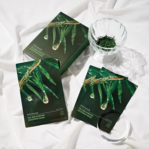 Tea Tree Purifine Soothing Mask, 10ea, 1pack - Image 3