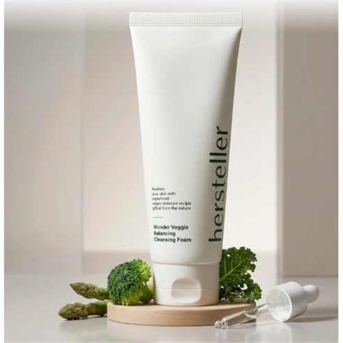 Wonder Veggie Balancing Cleansing Foam, 120ml, 1pack - Image 4