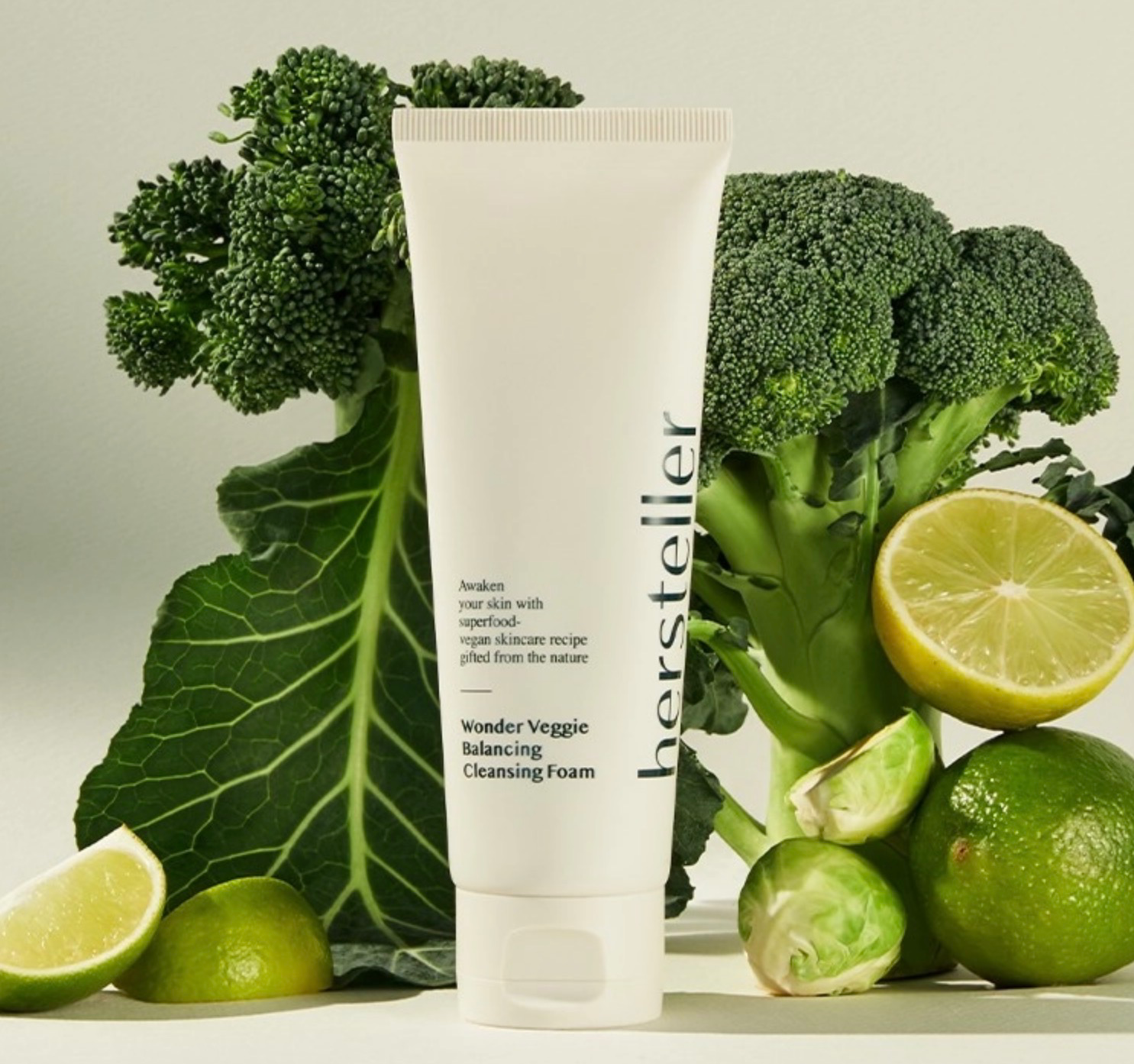 Wonder Veggie Balancing Cleansing Foam, 120ml, 1pack - Image 2