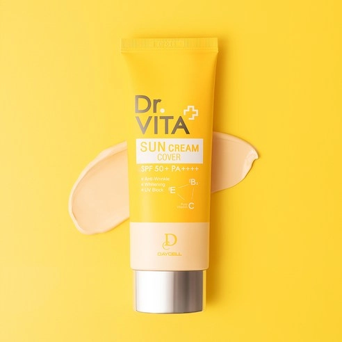 Dr. Vitamin Sun Cream Cover [SPF50+/PA++++], 60g, 1pack - Image 2