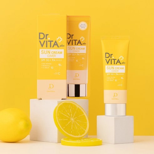 Dr. Vitamin Sun Cream Cover [SPF50+/PA++++], 60g, 1pack - Image 4