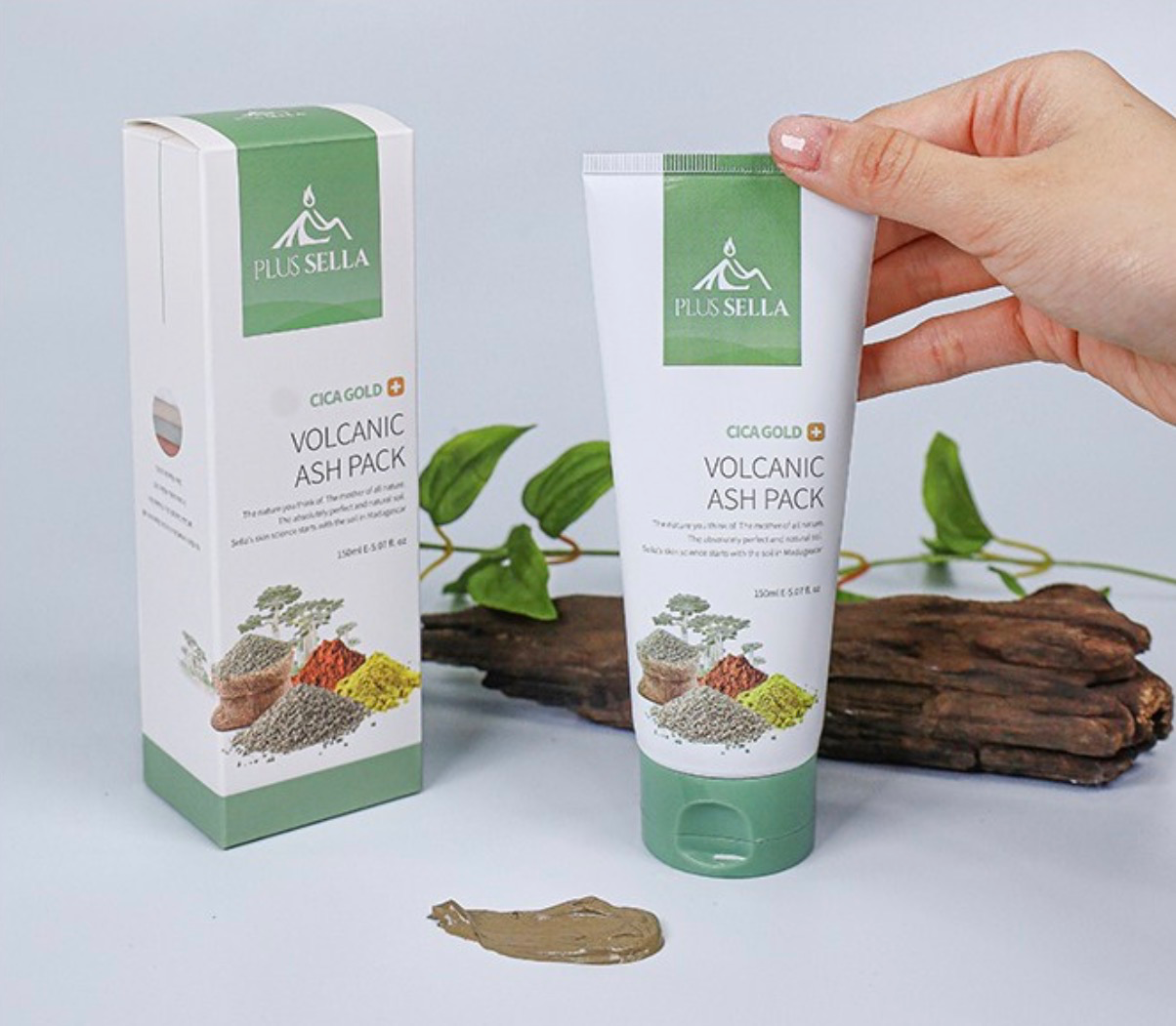 Cica Gold Volcanic Ash Pack, 150ml, 1pack - Image 3