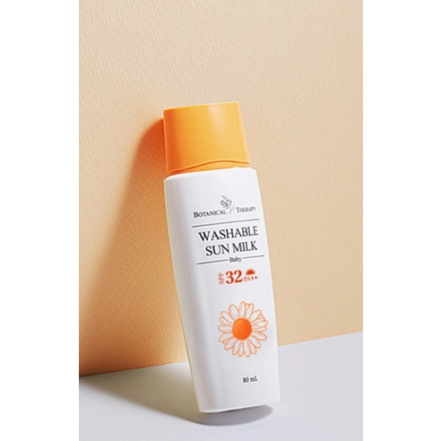 Baby Washable Sun Milk [SPF30/PA++], 80ml, 1pack - Image 3