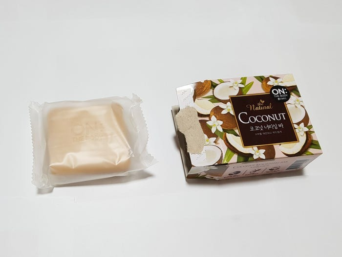The Natural Coconut Nourishing Bar, 90g, 12ea - Image 2