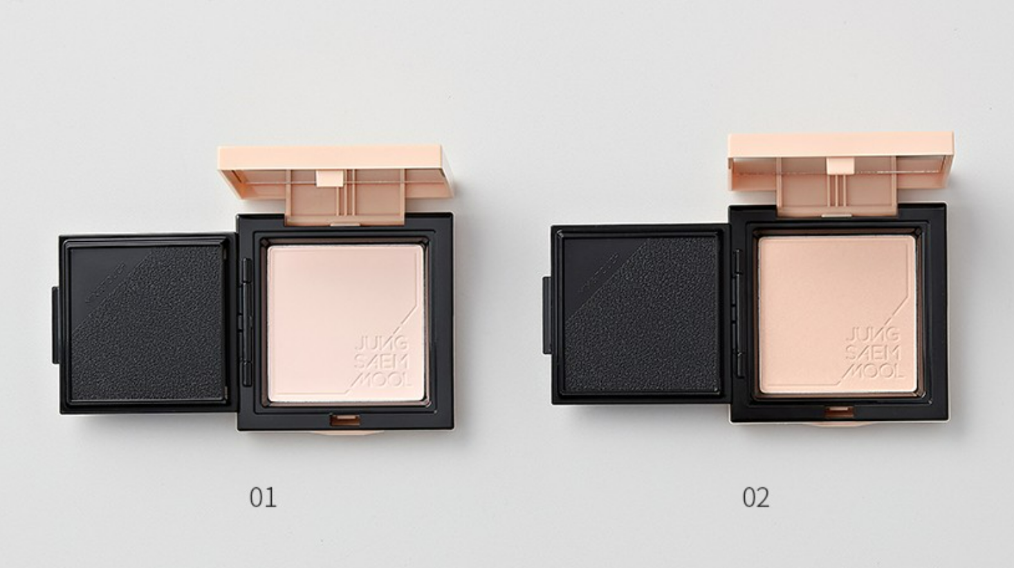 Skin Nuder Pact Clear Light, 11g, Satin Nude, 1pack - Image 2