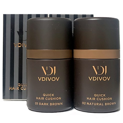 Quick Hair Cushion, 7g, 02 Natural Brown, 1pack - Image 3