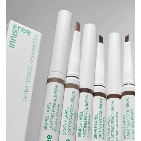 Simplabel Lasting Pencil Brow, 0.15g, 02 Natural Brown, 1pack - Image 2