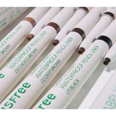 Waterproof Pencil Liner, 0.1g, 01 Black, 1pack - Image 2