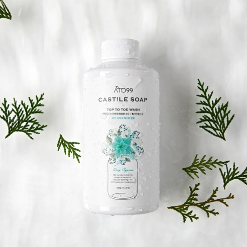 Castile Soap [Deep Cypress], 500ml, 1pack - Image 2