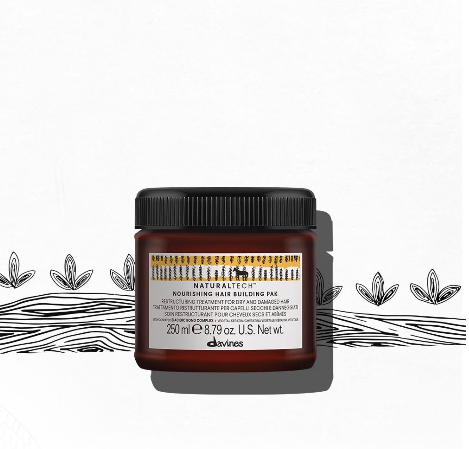 Nourishing Hair Building Pack, 250ml, 1pack - Image 2