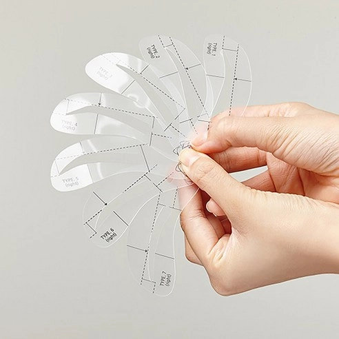 Eyebrow Pro Stencils, 10ea, 1pack - Image 2