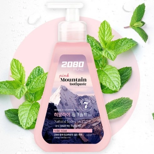 Pure Pink Mountain Pump Toothpaste, 325g+325g - Image 4