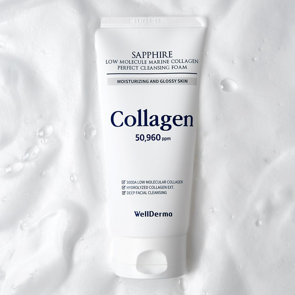 Sapphire Low Molecule Marine Collagen Perfect Cleansing Foam - Image 2