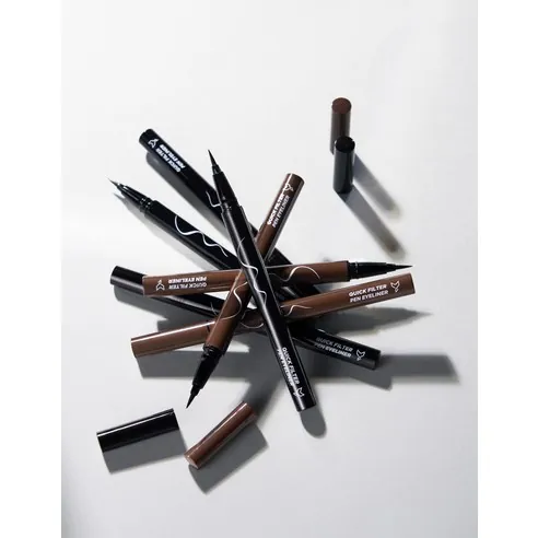 Quick Filter Pen Eyeliner, 0.5g, Deep Brown Mocha, 1pack - Image 3