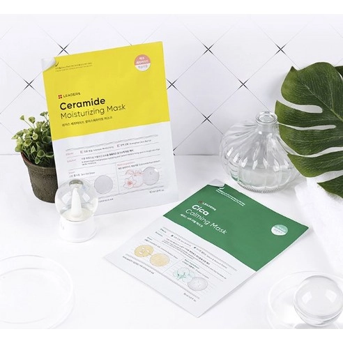 LEADERS Insolution Cica Calming Mask, 20ea - Image 2