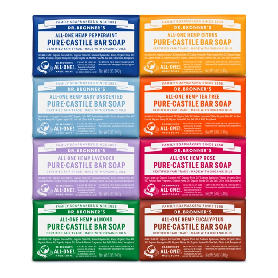 Lavender Pure Castile Bar Soap, 140g, 1pack - Image 3