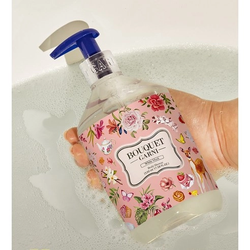 White Musk Body Wash, 520ml, 1pack - Image 5