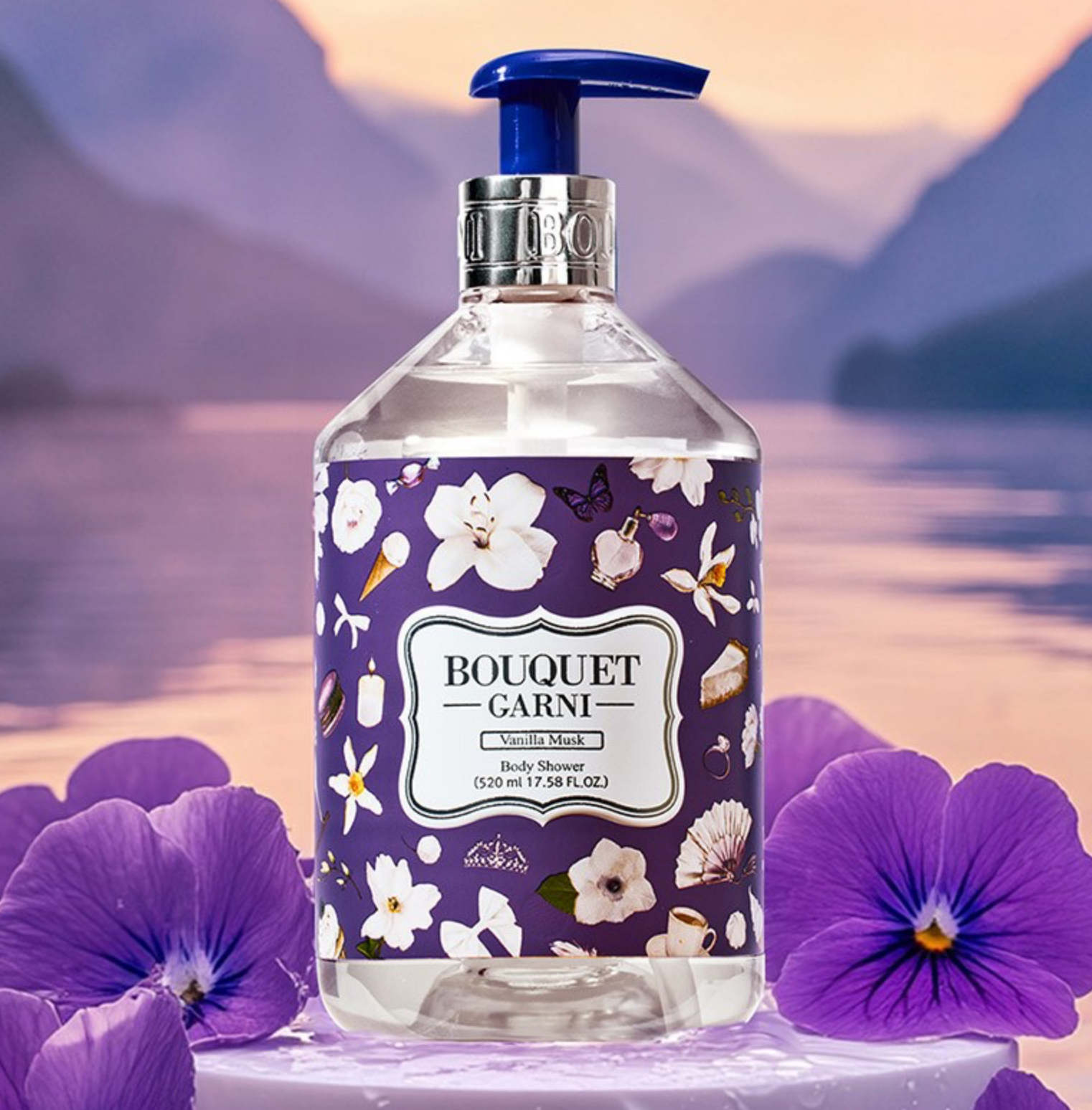 Body Wash [Vanilla Musk], 520ml, 1pack - Image 2