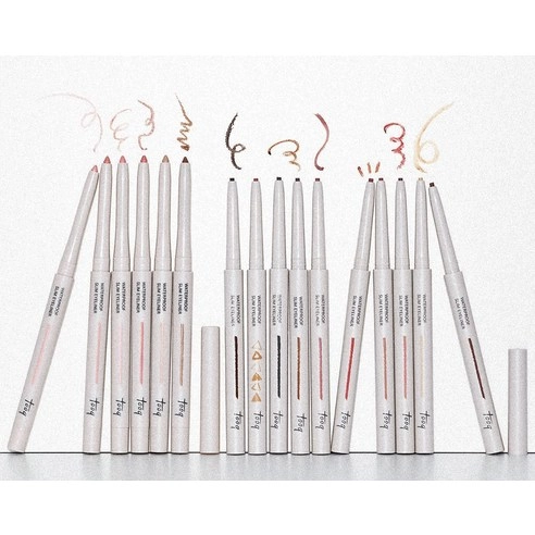 Waterproof Slim Eyeliner, 0.3g, Mellow Nut, 1pack - Image 2