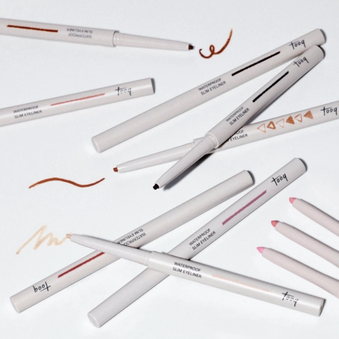Waterproof Slim Eyeliner, 0.3g, Mellow Nut, 1pack - Image 3