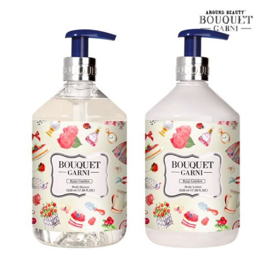 Body Lotion [Rose Garden], 520ml, 1pack - Image 2