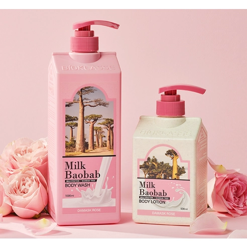 Original Body Lotion [Damask Rose], 500ml, 1pack - Image 2