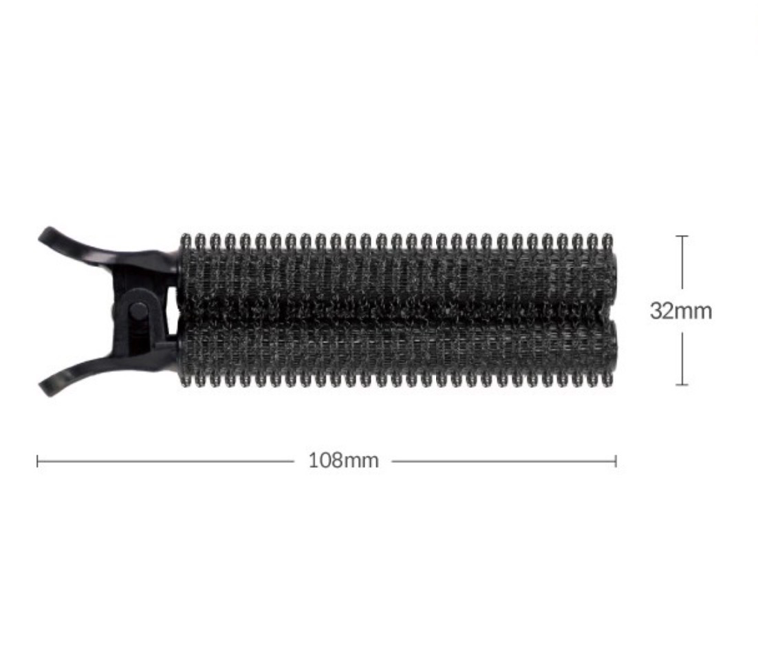 Root Volume-Up Hair Roller Clamp [Black] - Image 3