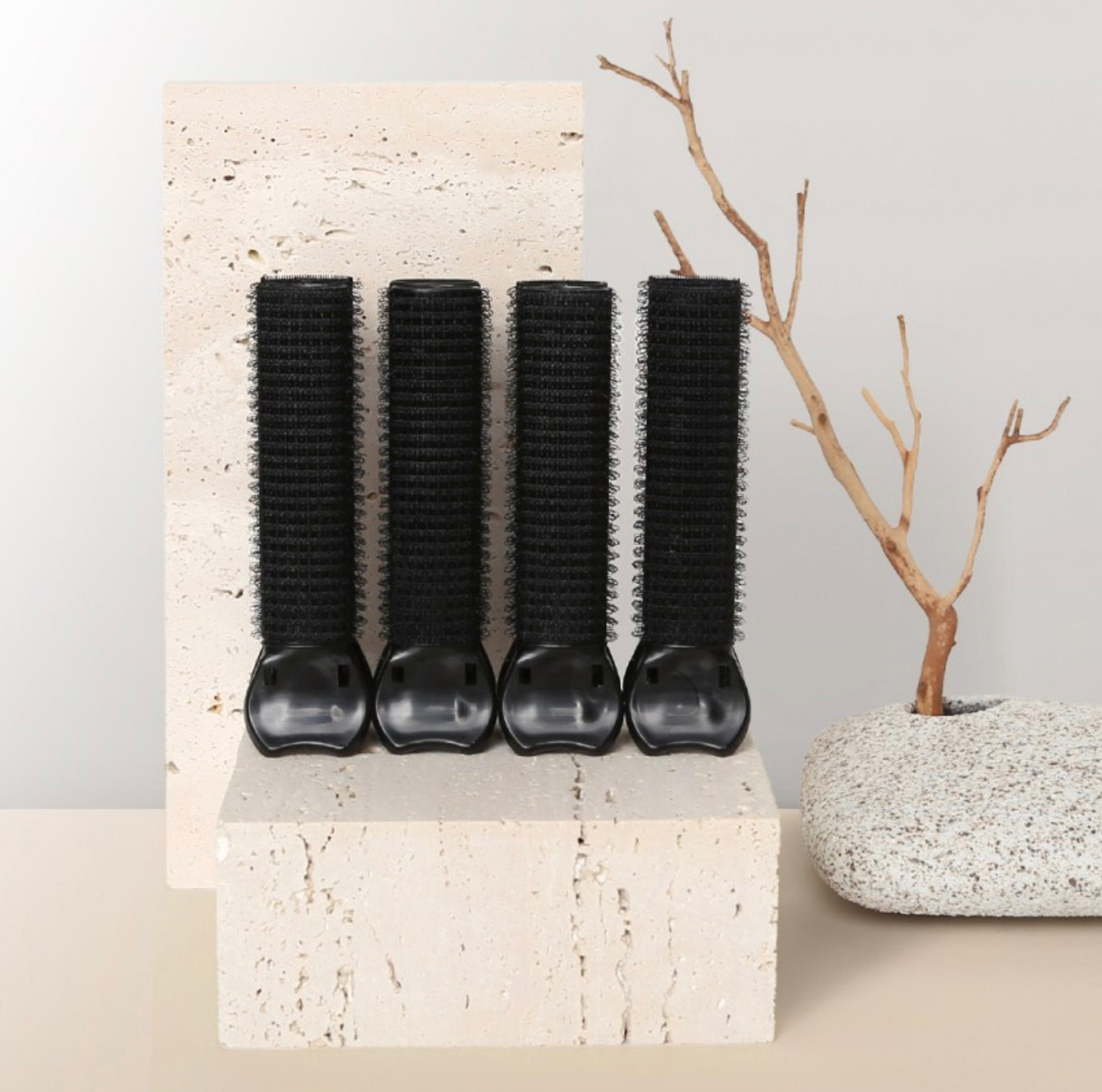 Root Volume-Up Hair Roller Clamp [Black] - Image 2