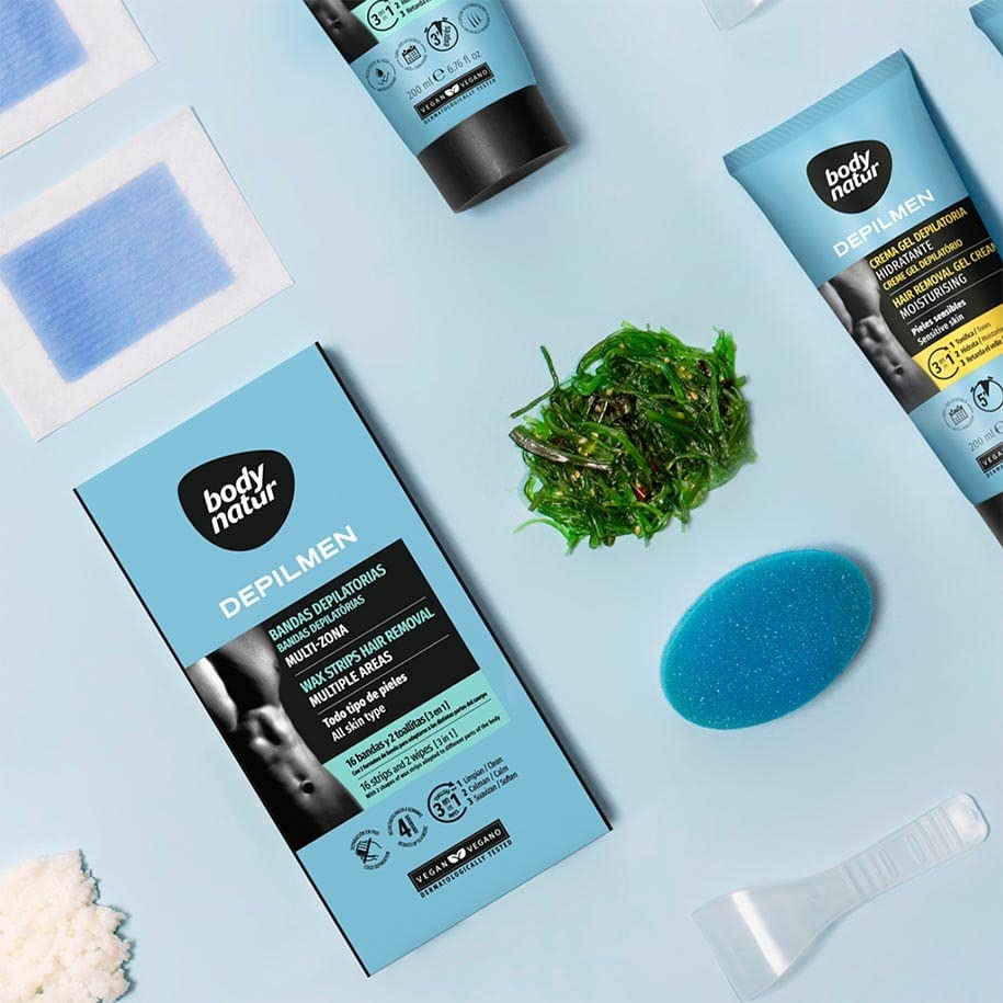 Wax Strip Man, 16ea, 1pack - Image 2