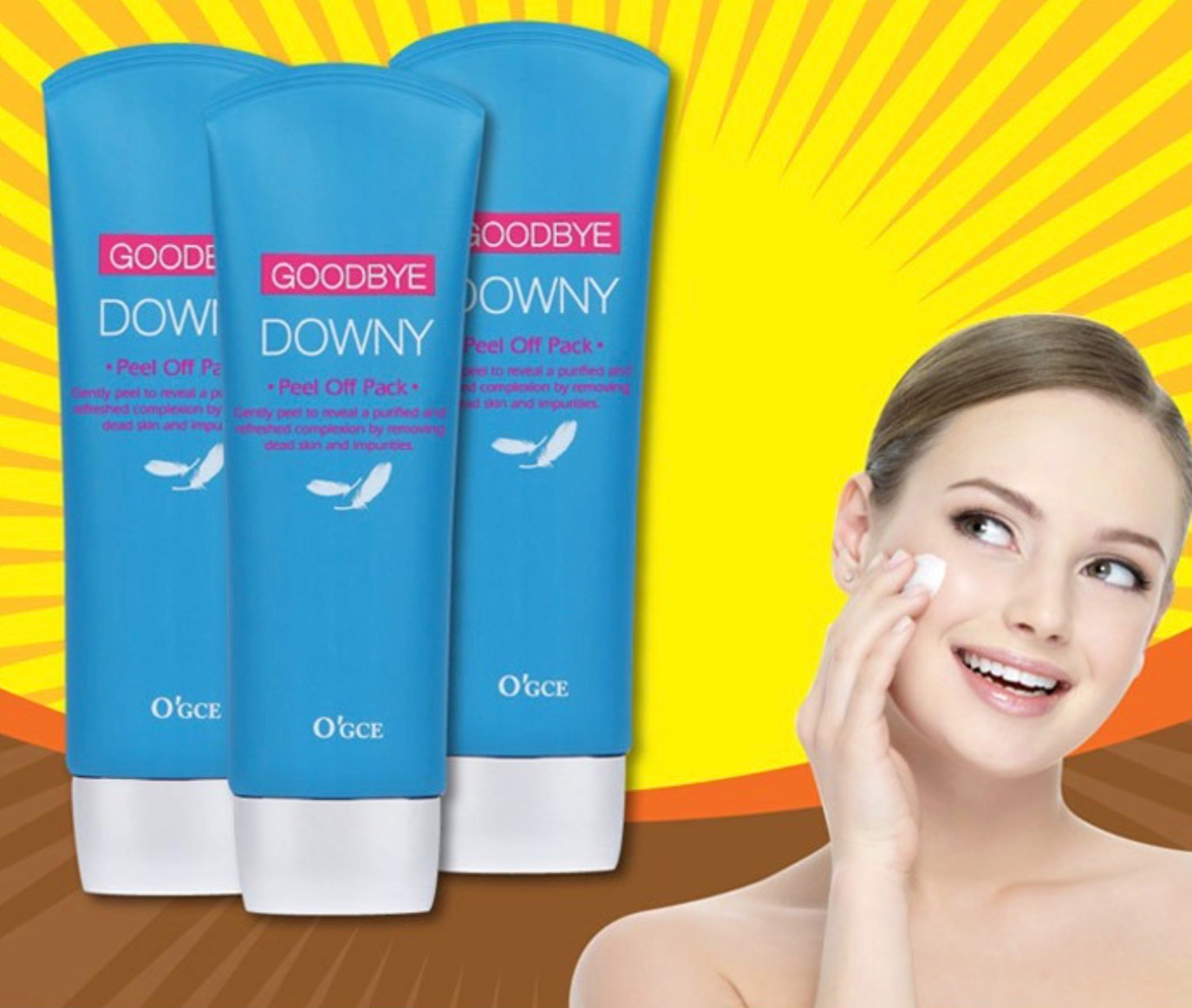 Goodbye Downy Peel off pack, 80g, 1pack - Image 2