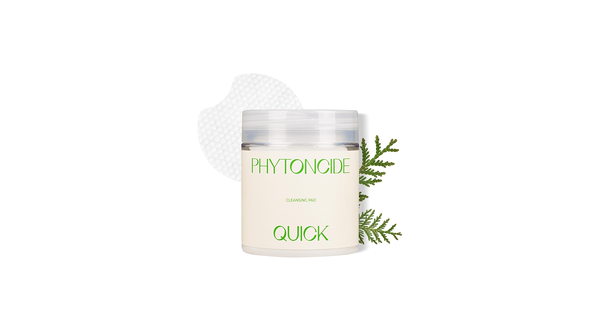 Phytoncide Quick Cleansing Pad, 100ea, 1pack - Image 2