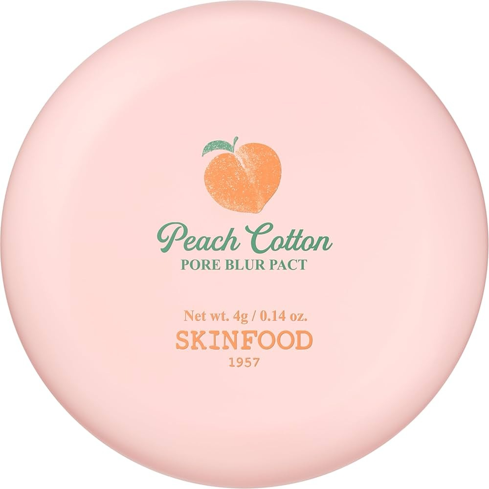 Peach Cotton Pore Blur Pact, 4g, 1pack - Image 3
