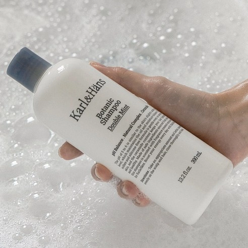 Botanic Shampoo Double Mint, 390ml, 1pack - Image 3