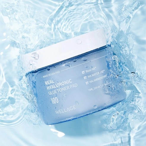 Real Hyaluronic Blue Toner Pad - Image 2