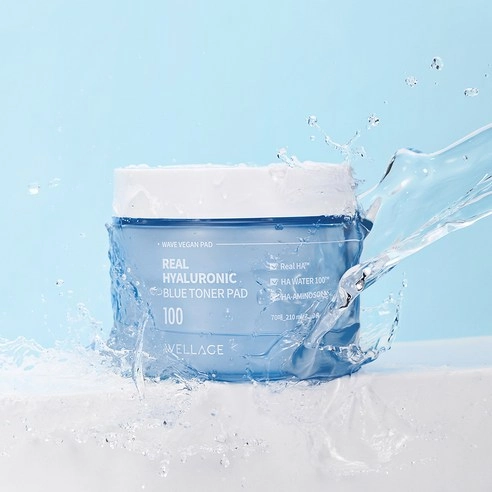 Real Hyaluronic Blue Toner Pad - Image 3