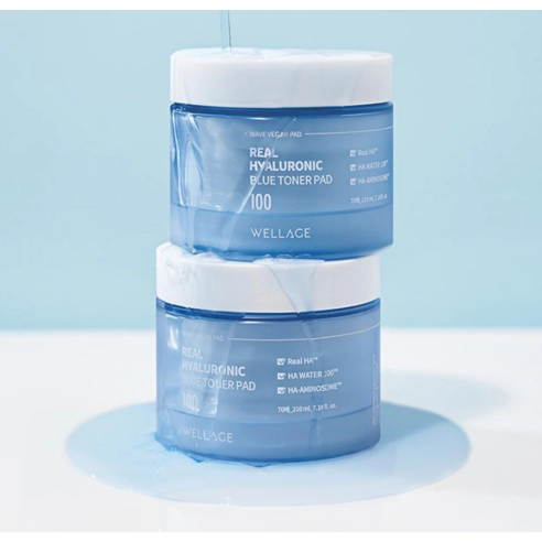 Real Hyaluronic Blue Toner Pad - Image 7