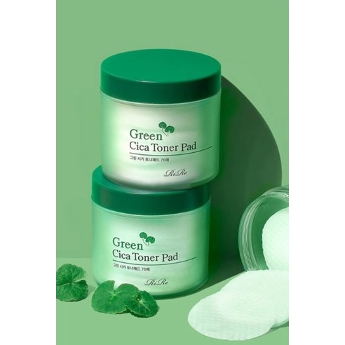 Green Cica Toner Pad, 70ea, 1pack - Image 2