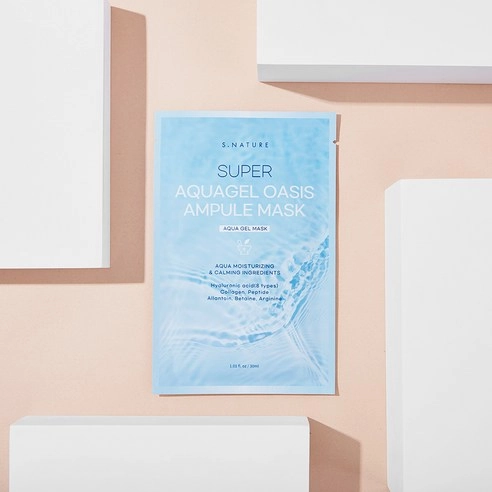 Super Aqua Gel Oasis Ampoule Mask, 5ea - Image 4