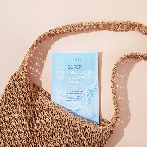 Super Aqua Gel Oasis Ampoule Mask, 5ea - Image 5
