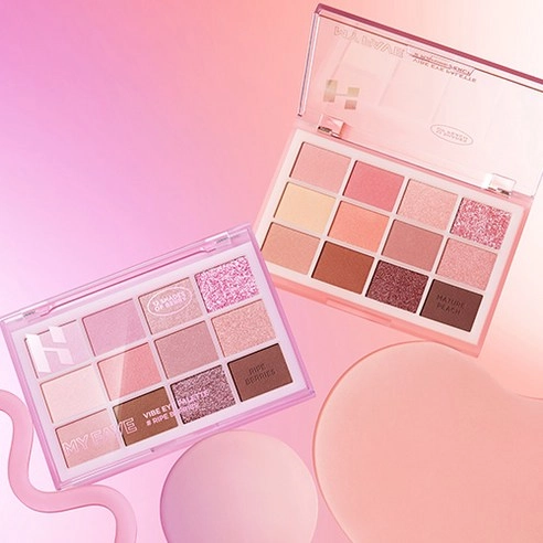 My Fave Vibe Eye Palette [Mature Peach], 10g, Mature Peach, 1pack - Image 3