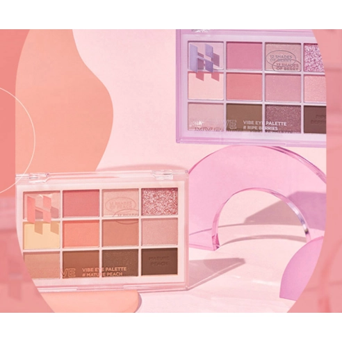 My Fave Vibe Eye Palette [Mature Peach], 10g, Mature Peach, 1pack - Image 4