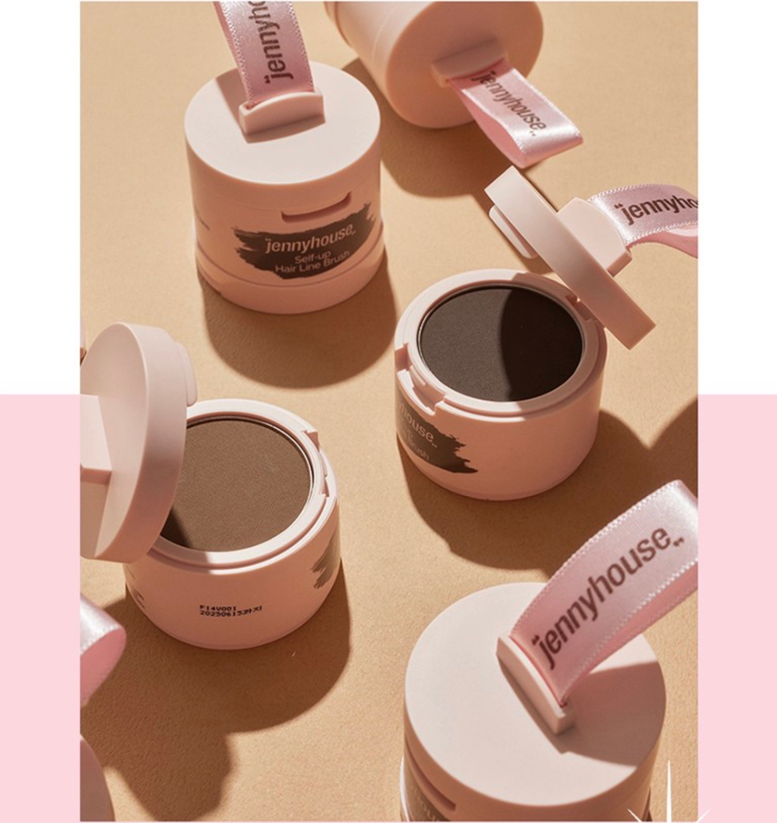 Self-Up Hairline Brush, 4g, Natural Brown, 1pack - Image 3