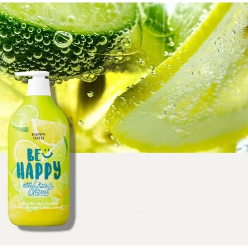 Smile Body Wash [Wellness Yuzu & Lime], 900g, 1pack - Image 2