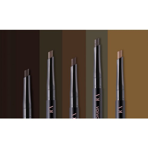 Mega Brow Pencil Auto, 0.35g, 02 Medium Brown, 1pack - Image 3