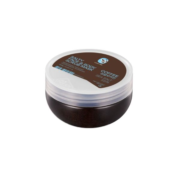 Salty Coffee Face & Body Scrub Mask, 300g, 1pack - Image 2