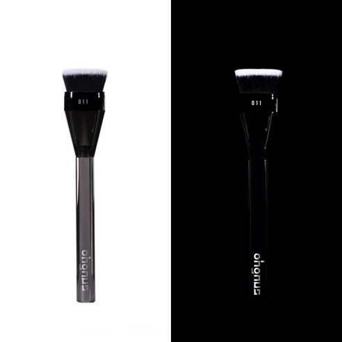 011 Flat Foundation Brush, 1pack - Image 3